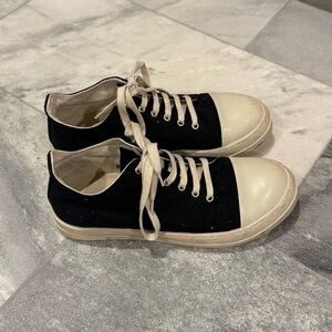 Rick Owens DRKSHDW Canvas Low Sneaker size 45 / US men’s 12 EUC